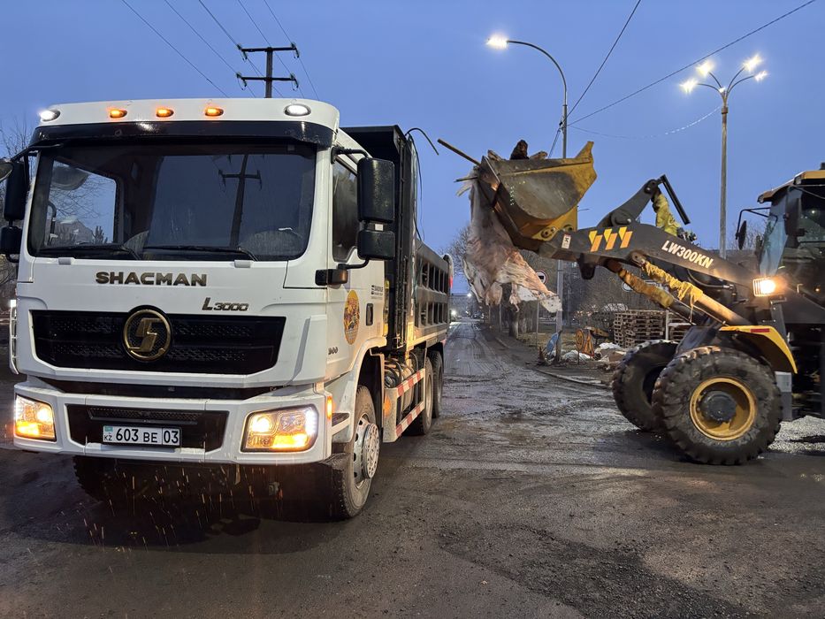 Услуги самосвала шахман 15 тонник