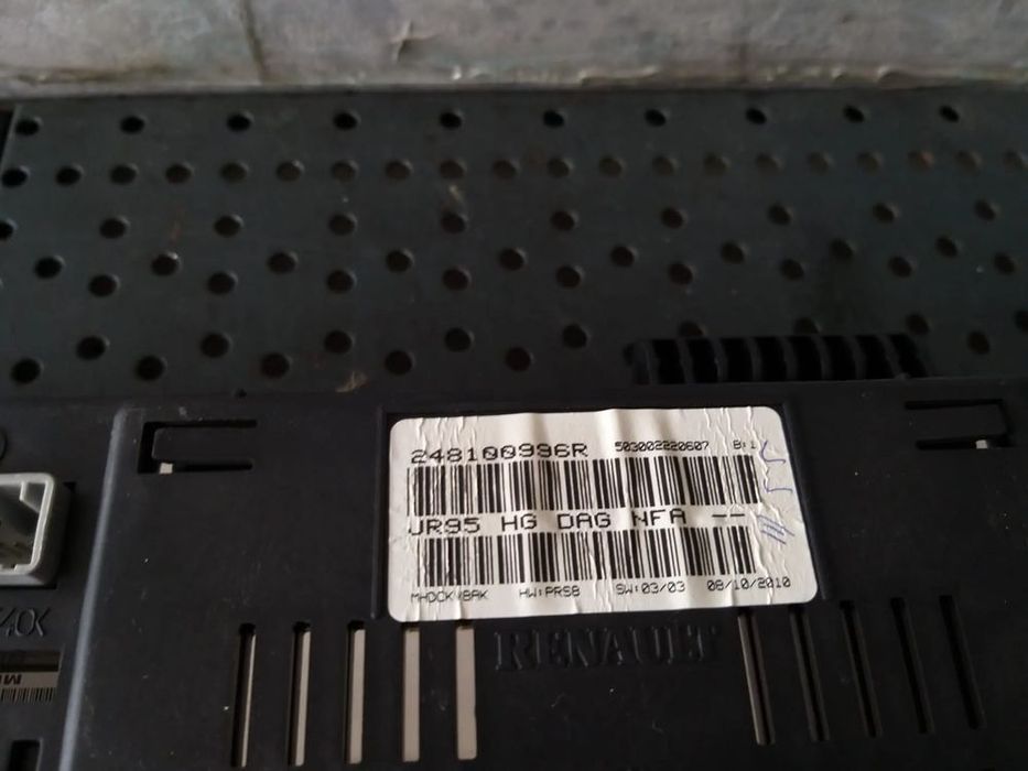 Display navigatie ceasuri bord diesel renault scenic 3 248100996r