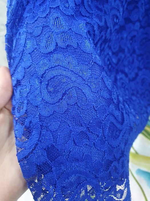 Синее платье, 10-12 лет