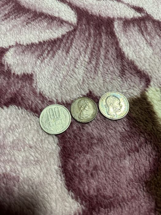 Vand monede vechi de 100 lei,Carol I si New pence