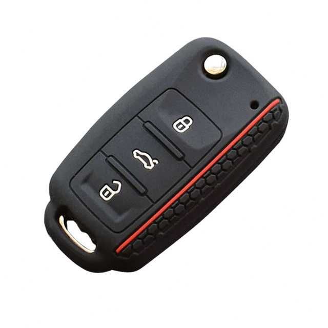Промоция! Силиконов калъф за ключ VW Seat Skoda