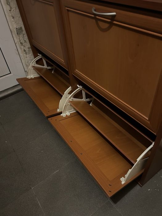 Портманто комплект с огледало,закачалка и горна козирка