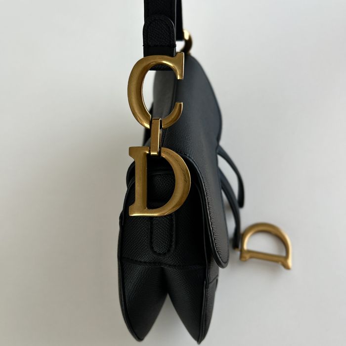 Черна Saddle чанта D*ior