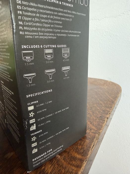 Wahl Cordless Combo nou