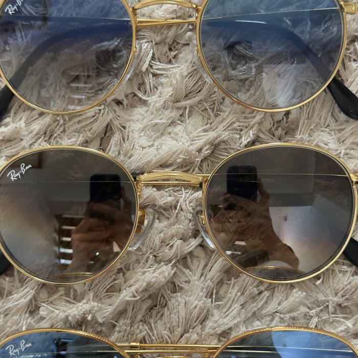 RayBan Round Fade / Pink / Blue