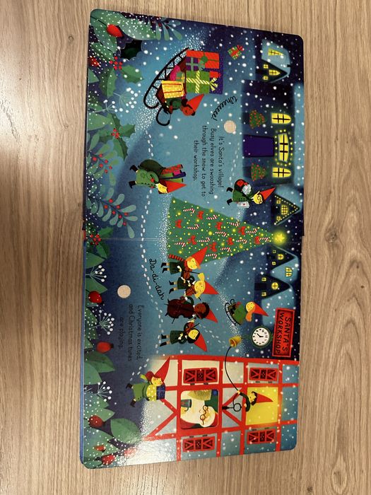 Carte interactivă cu sunete – Usborne Santa Sound Book