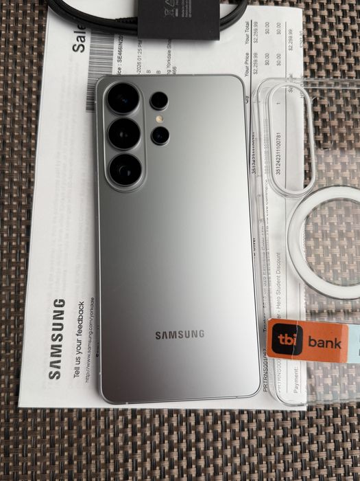 1TB НОВ 40€/м Samsung S26 Ultra Silver самсунг галакси с26 ултра 1000GB