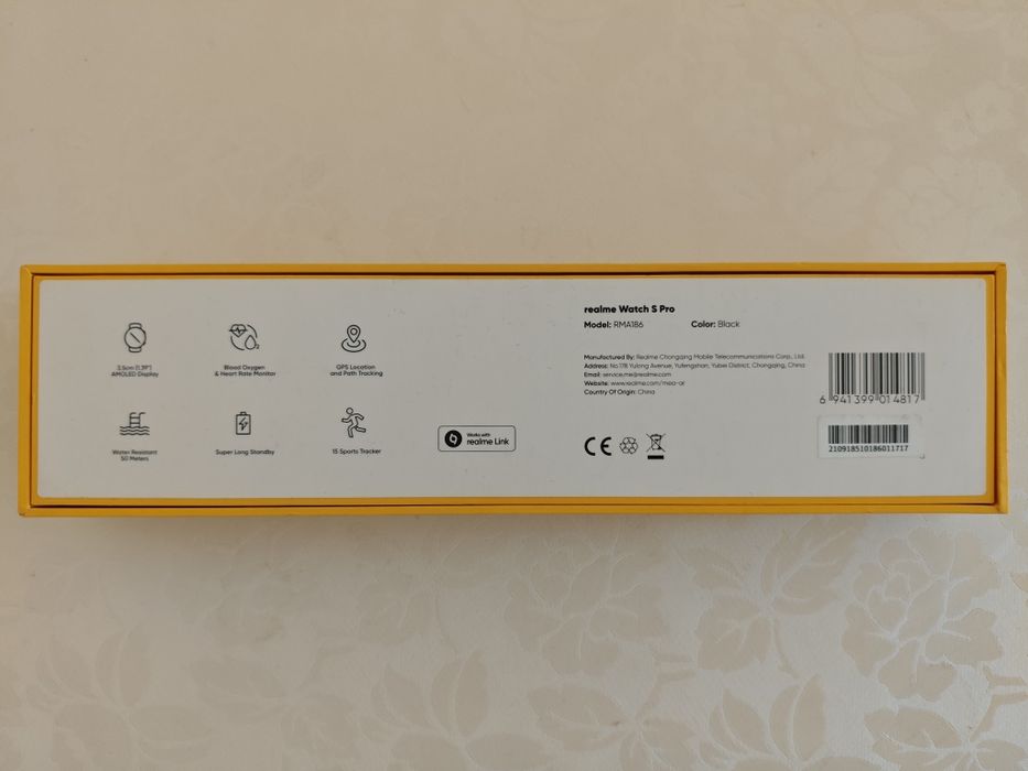 Смарт часы Realme Watch S pro