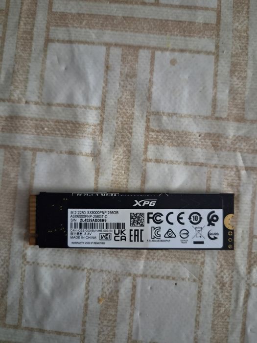 Ssd Adata 256 GB