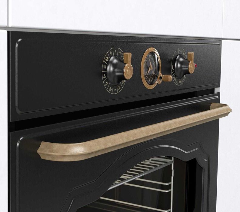 Фурна за вграждане GORENJE BOS67371CLB  + Стъклокерамичен плот RETRO