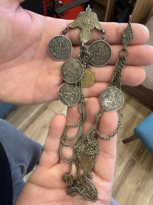 Автентичен сребърен македонски кюстек