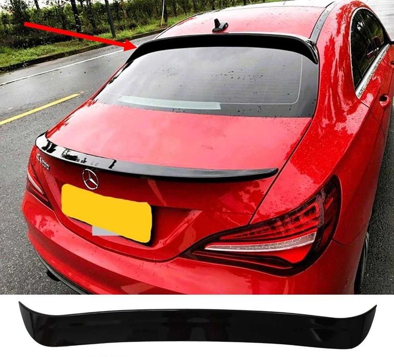 Eleron Codita Lip Luneta Geam Mercedes CLA W117 Negru Lucios