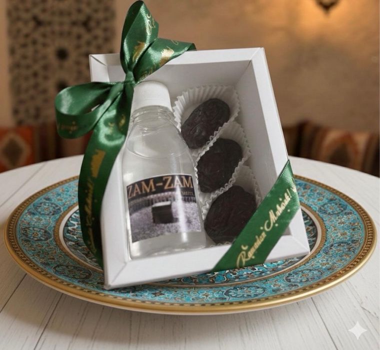 Финики в шоколаде. Боксы на ифтар бомбаньерки