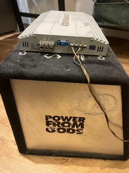 Комплект субуфер и усилвател Hifonics car audio