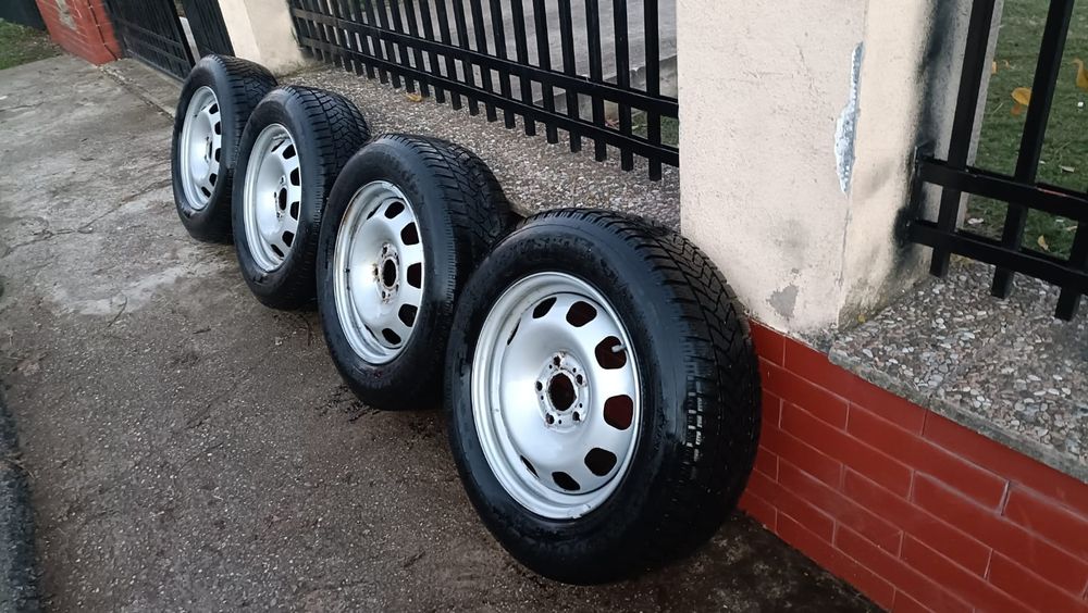 Roti Dacia Duster Jante 16 + Cauciucuri Iarna/Vara  215 65 16- Set