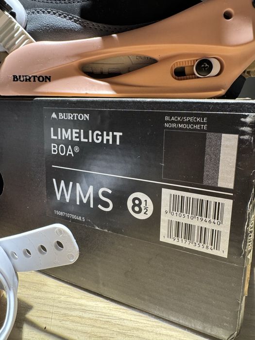 Burton ботинки и крепления ( женские )