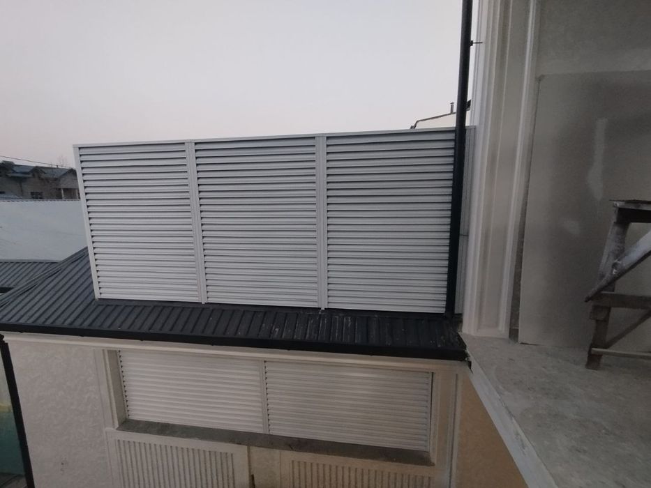 Жалюз-заборы защита и вентиляция долговечный и стильнные.
