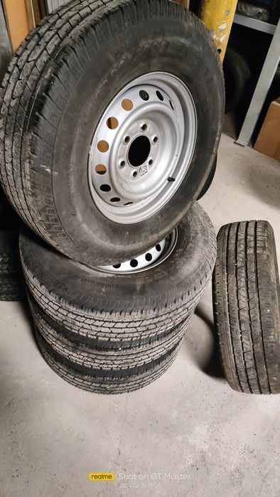 Roți originale Ford Ranger 255x70x16 ca noi 5buc