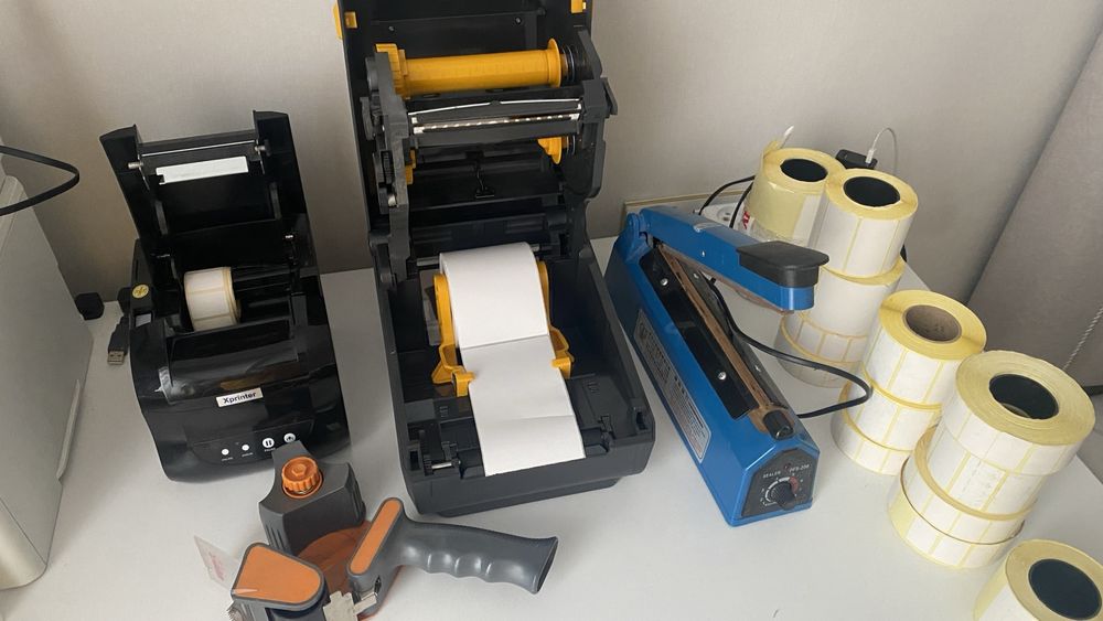 Термопринтер, термопресс для каспи магазина