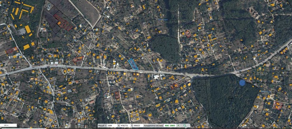 Продава се Парцел в Варна, м-т Боровец - север - 1040 кв.м за 105 €/кв.м - Снимка #2