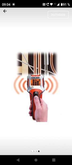 Detector de metale Black decker