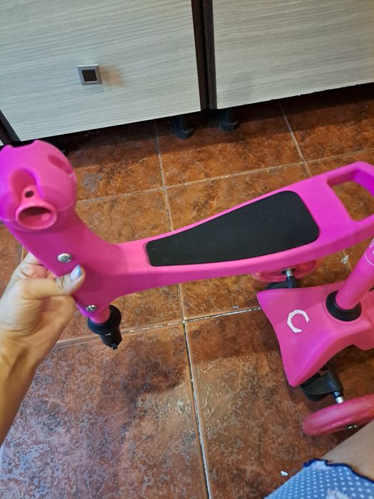 Trotineta Noriel 3 in 1 roz