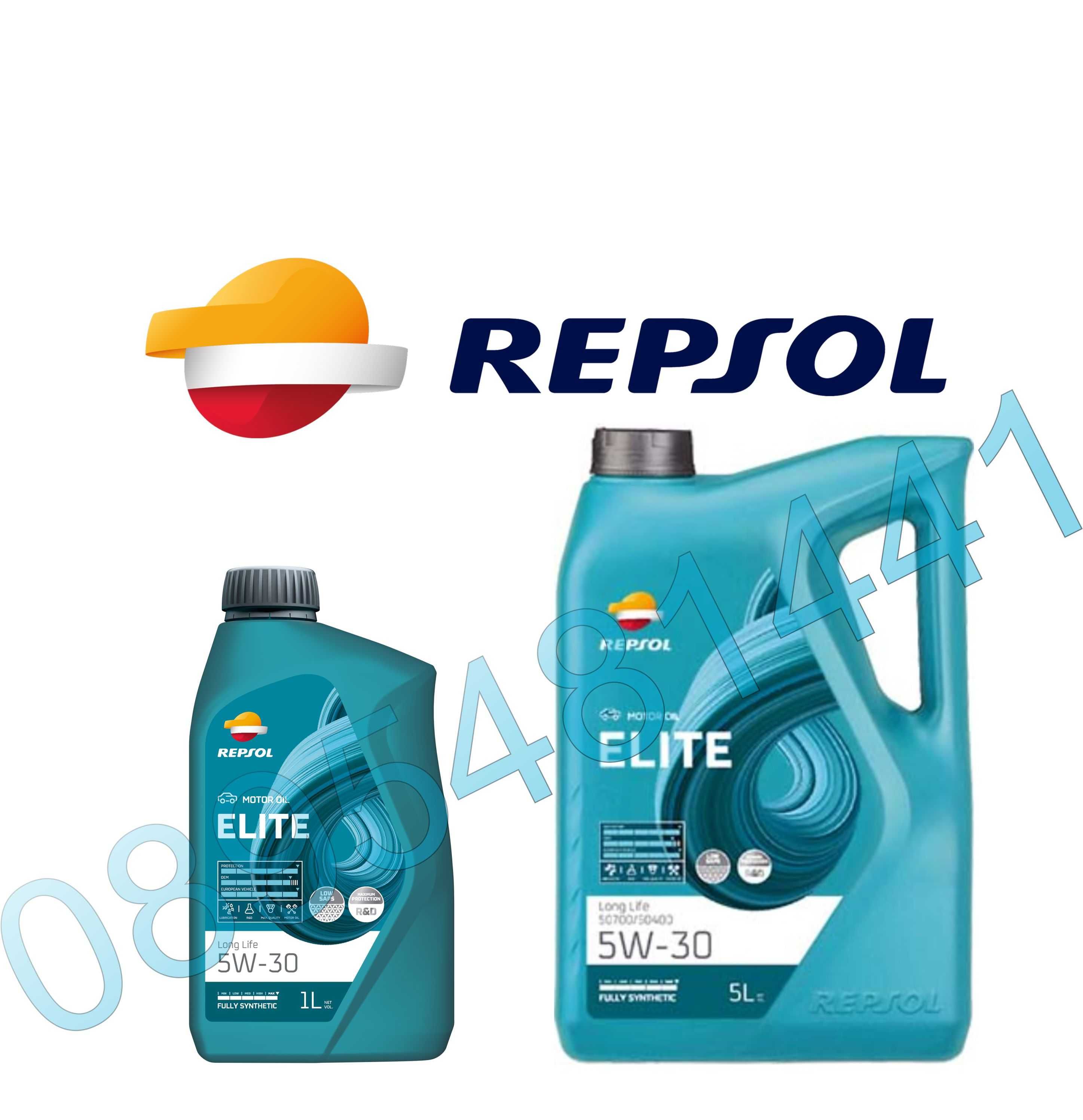 REPSOL ELITE 5W30 50700/50400 LONG LIFE 5L