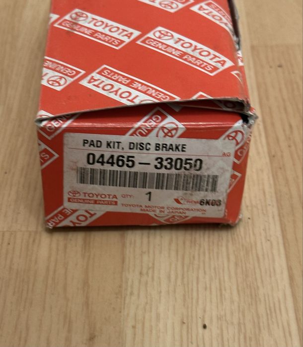 Колодки Toyota Rav4 Тойота рав4