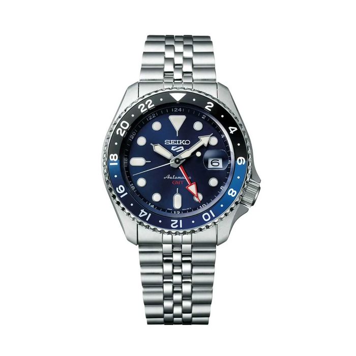 Нов часовник Seiko 5 Sport GMT Automatic SSK003K1 - гаранция
