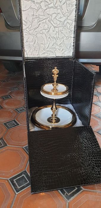 1- и 2-х ярусная Фарфоровая этажерка (Италия)