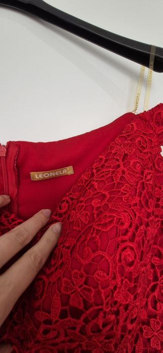 Официална/ абитуриентска/ бална червена рокля М