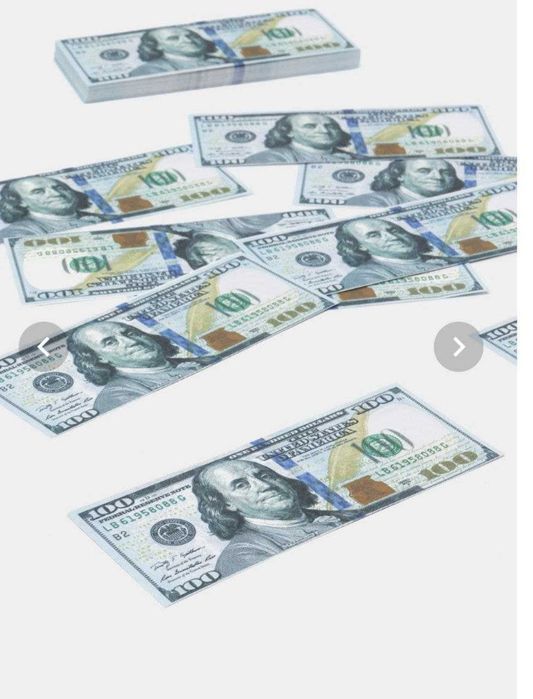 Пачка сувенирных денег, доллары Dollar suvenir