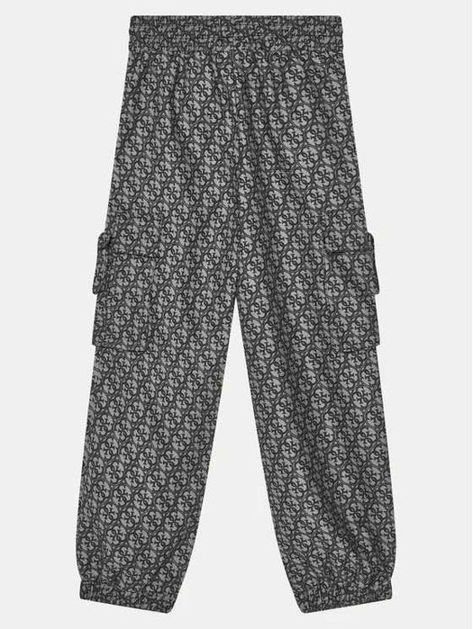 Детски черен панталон GUESS Kids Regular fit  / 14 г