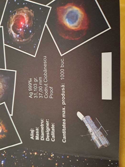 Monetaria Statului  - 400 de ani de la primele obs ale lui Galileo