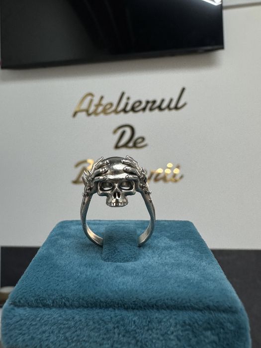 Inel Argint 925 Lucrat Manual