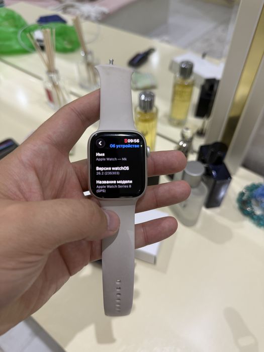 Apple watch 8/45mm. Идеал холатда. Коробка документ. Гарантия-100%.