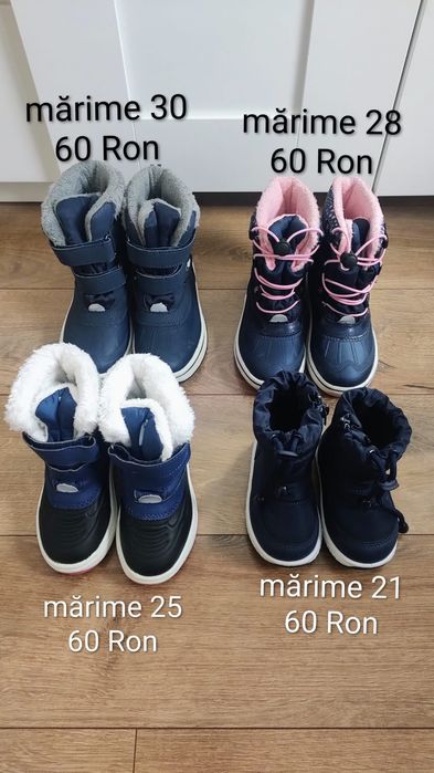 Ghete copii H&M, Lidl, diferite marimi