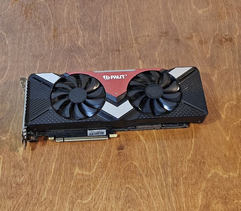 Продам видеокарту RTX 2080 Palite gamingpro