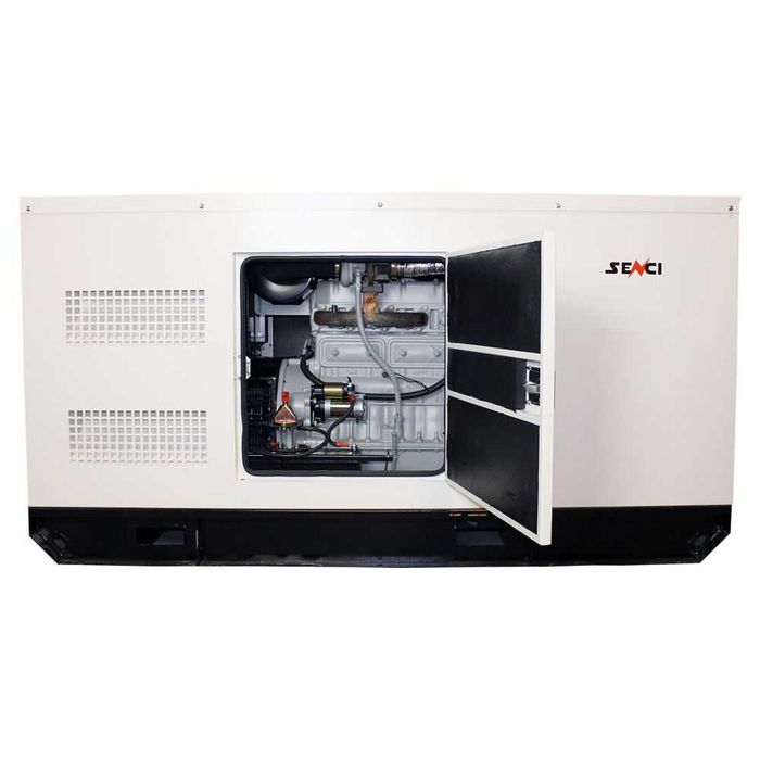 Generator de curent insonorizat SENCI SCDE97i-YS putere maxima 96.8 kVA 400V fara ATS