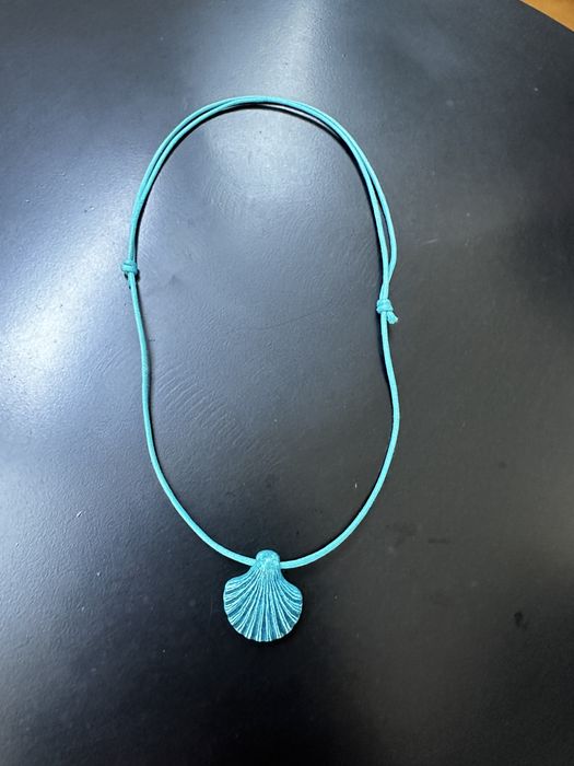 Colier cu scoica turcoaz