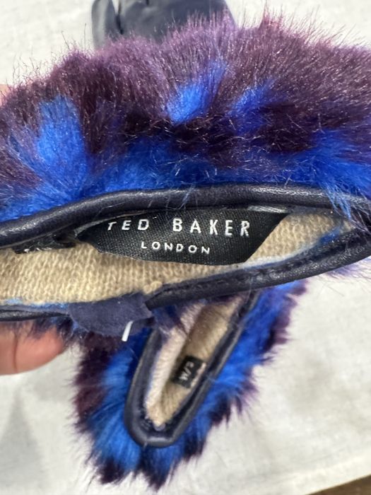 Дамски ръкавици естествена кожа Ted Baker