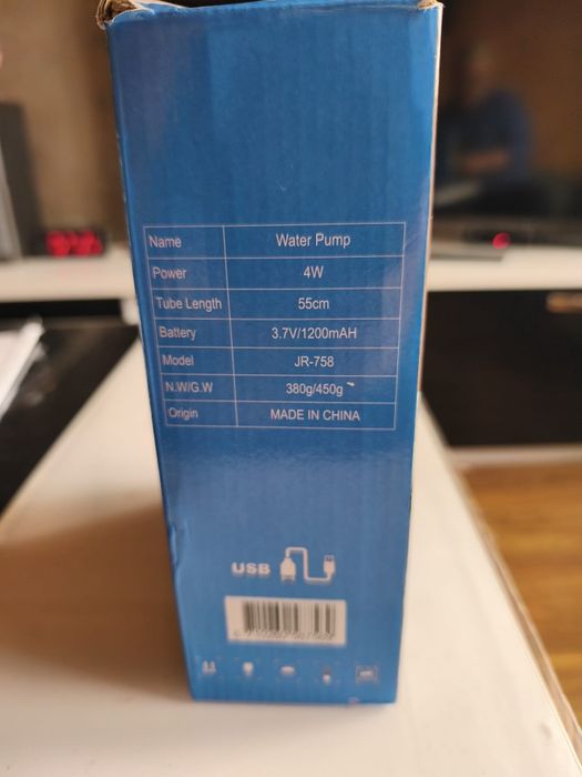 Електрическа помпа за минерална вода