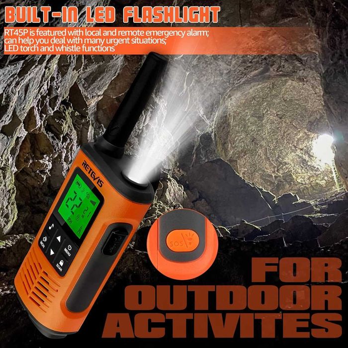Retevis RT45P Водоустойчиви уоки-токита IP67