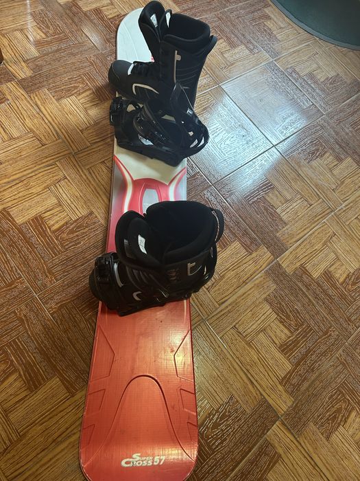 Placa snowboard legaturi si boots