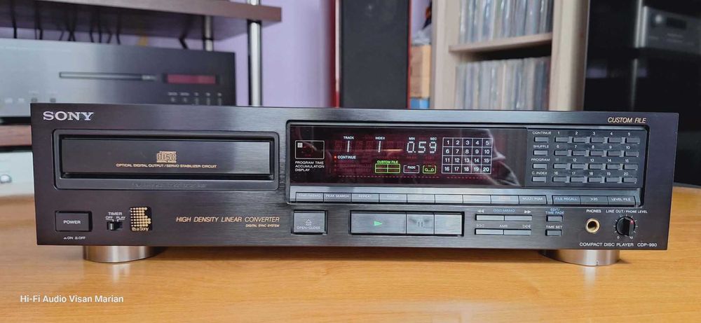 CD Sony CDP-990 Cu Telecomanda+Manual utilizare