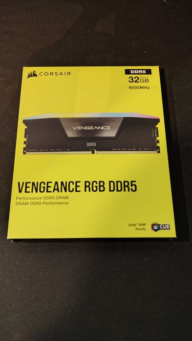 Corsair VENGEANCE RGB 32GB (2x16GB)  6000MHz CMH32GX5M2D6000C36