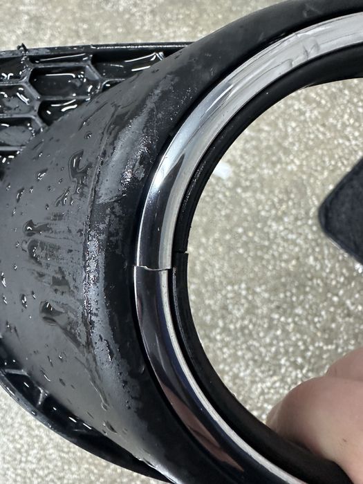 VW Tiguan Mk1 12-16г Дясна основа решетка за халоген Ое