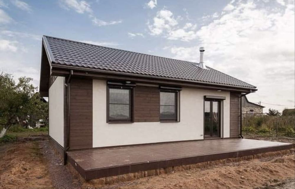 Vand Case pe structura metalica invelite cu panou sandwich extra gros!