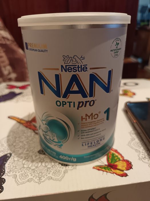 Детская смесь NAN optipro 0-6 месяцев