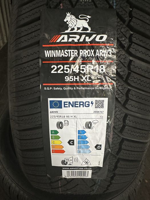 Зимен Спорт Пакет ARIVO 225/45R18 245/40R18 НОВ DOT 2254518  2454018